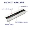 트랙 조명 LED 프레임리스 오목한 자연 다운라이트 현대 가시 불가능한 긴 스트립 90RA 실내 천장 선형 그릴 스포트 조명 AC110/220V YQ240124