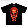 Męskie koszulki 2023 Letnia moda Dennis Rodman TOE TEES WORM STREETWEAR Vintage T Shirt Basketball Star Drukowane koszulki Hip Hop Man T240202