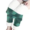 Women's Pants Trousers Christmas Leggings For Women Warm Shiny Vintage