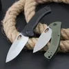 Coltello pieghevole tascabile Butterfly BM737 S30V Lama Drop Point G10 con lavaggio in pietra con manico in lamiera di acciaio inossidabile Coltelli EDC inclusa scatola al dettaglio