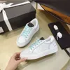 Designer Chaneles sneakers Matchande pandaskor Candy platt bottenskor runda huvudet tjocka sulade brädskor våren