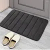 Tapis de bain Super absorbant, antidérapant, en mousse à mémoire de forme, pour chambre à coucher, toilettes, douche, décoration de maison