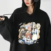 Kvinnors hoodies spion X Family Print Women hoodie Anya Forger Sweatshirt Penguin Graphic Hooded Clothes Casual Cartoon Top Pullover Female