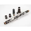Real Picture E11 Clarinet E Flat 17 Keys Ebony Wood Nickel Plated Professional musical instrument With Case Free Shipping