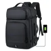 Extensible hommes 17 pouces sac à dos pour ordinateur portable sac étanche pour ordinateur portable USB école sac à dos sport voyage école sac à dos 240202