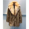 Raccoon Dog Furt Grass Mens Fat ROUR CARL LONG MEN 4SO9