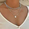 Pendant Necklaces Fashion Jewellery Elegant Design Slim Birthday Present For Her Versatile Necklace Womens Fashionable Sparkling