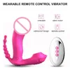 3 IN 1 Succhiare vibratore riscaldamento indossabile vibratore vibratore anale vaginale stimolatore del clitoride giocattoli del sesso per le donne punto G 240129