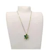 Swarovskis Collier Designer Femmes Qualité Originale Colliers Nouveau Collier Boucles D'oreilles Femmes Vert Coulant Radiant Élément Coloré Cristal Collier Chaîne