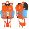 Neoprene Life Jacket For Kids Buoyancy Vest Boys Girls Surfing Vests Diving Flotation Swimming Aid Child 240127