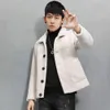 Leather and Fur Integrated Mens in Winter Middle Designer Aged Young People with a Flip Collar Wearing Jacket on Both Sides Wool Coat Sheep Cut Velvet TGGU