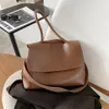 Borsa a tracolla da donna casual borsa a tracolla larga in pelle PU di grande capacità borsa femminile 2021 nuove borse da viaggio grandi borse a tracolla femminili237Y