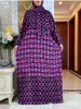 民族服2024女性のためのイード・イスラム教徒のアバヤラマダン祈りドバイ中東フェム