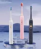 Toothbrush Electric Sonic Toothbrush USB Charge 5 Modes Rechargeable Waterproof Electronic Tooth Brushes Replacement Heads Adult Toothbrush Q240202