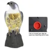 Fake Prowler Owl Scarecrow Predator Decoy Pest Bird Repeller Can Move Wings Scare Away Birds Garden Decor Y200106274C