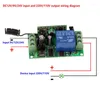 Controllo domestico intelligente 3000M a lungo raggio DC 9V 12V 24V 1 CH 1CH RF Sistema di interruttori a distanza senza fili a LED Trasmettitore 315/433 MHz Ricevitore