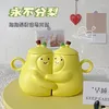 Tassen Kawaii Never Divide Pear Hugging Couple Keramiktasse Ins High Appearance Level Mug Niedliche Geburtstagsgeschenk Wasserbecher
