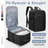 ryanair backpack 40x20x25 객실 가방 핸드 수하물 easyjet 객실 가방을위한 배낭 45x36x20 랩톱 배낭 여자/남성 240118