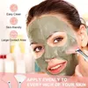 Pincéis de maquiagem 1 PCS Fan Forma Multifuncional Máscara Facial Fundação Óleo Essencial Mulheres Salão de Beleza Spa Ferramenta Cosmética