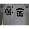 Miami NCAA Hurricanes Football Jersey 15 Brad Kaaya 20 Ed Reed 26 Sean Taylor 47 Michael Irvin 52 Ray Lewis Orange White High Quality Jer High