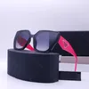 Luxo Triângulo Marca Sunglass Designer Óculos de Sol para Mulheres Adumbral Clássico Holiday Eyewear Mens Moda Quadro Rosa Driving SunGlass Retro Óculos com Caixa -3