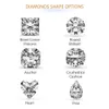 Voaino Style personnalisé or 18 carats cultivé en laboratoire Cvd Vvs diamant coupé pour fabriquer des bijoux réglables chaîne de tennis