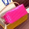 Ladies Fashion Casual Designer Luxury Patent Leather Reade PM Bag Handväska Totes Cross Body Shoulder Bag Messenger Bag Top Mirror Quality M24028 M24144 Purse Pouch