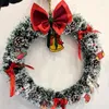 Dekorativa blommor Xmas glitterband