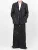 Men's Jackets Draped Suit Jacket Male Korean Version Loose Temperament Single West Casual