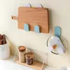 Kitchen Storage 1Pc Plastics Cutting Board Rack Space Saving Wall Mounted Pot Lid Holder Sink Organizer Shelf