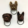 Durable Resin Door Knocker Decorative Practical Large Figurine Classics Gate Knocker For Front Door Decorating Supplies 240130