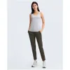 Lu Align – pantalon citron sur pantalon de marque, ensemble de course à pied, pantalon de randonnée, soutien de la taille, LL Lu Jogger