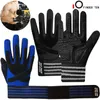 Men Women Training Gym Gloves Fitness Weight Lifting Full Finger Support Breathable Sports Exercise Weights Glove Drop 240123