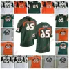 Sean zszył Taylor Ed Reed Miami Football Jersey Mens Ray Lewis Miami Hurricanes Jerseys S- High S.