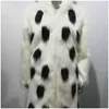 Designer Fur Coat for Mens Winter Faux Slim Fit Leather Jacket Casual Hooded Long G6J9