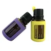 Förvaringspåsar eterisk oljesilikonfodral för Doterra 5 ml 10 ml 15 ml 30st skyddar täckningsskyddshållare arrangörer