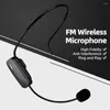 Microphones Great Lightweight Karaoke Computer UHF Wireless Microphone Clear Sound Effect Plug Play For Fitness Instructor