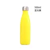 Water Bottles HILIFE Single Wall Bottle500MLWater Cola Bottle Stainless Steel Outdoor Travel Sports Drink