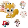 10pc Baby Silicone Teether 설치류 실리콘 동물 젖꼭지 치아 치아 펜던트 BPA 무료 실리콘 구슬 Chew Biter Children Goods 240202