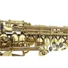 Zupełnie nowy 80 Alto Saksofon Gold Key Professional Sax z ustnikami i akcesoriami