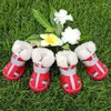 Dog Apparel Winter Pet Rain Shoes Waterproof Warm Snow Boots Small Dogs Leather Non Slip Wear-Resistant For ChiHuaHua York Puppy