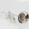 Nowy Trumpet Model 43 Silver plated LT180S-43 Trumpete daje mi dwa dysze