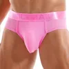 Mutande Jockmail Biancheria intima da uomo sexy Slip Cuecas Calzoncillos Slip Gay Sospensorio Custodia in rete traspirante Mutandine Bikini 2024