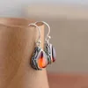 Dangle Oorbellen Boheems Ontwerp Waterdrop Voor Vrouwen Ly Ontworpen Vintage Tibetaans Zilver Vrouwelijke Partij Sieraden Gift E1217