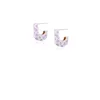 Stud Earrings Handmade Oil Drops Can Lift The Design Team's Color Contrast Hand-painted Customized And