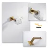 Roestvrijstalen toiletrolhouder Badkamer Muurbevestiging WC-papier Telefoonhouder Plank Handdoekrol Plankaccessoires 240129