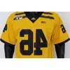 NCAA Thr Iowa Hawkeyes Football Jersey 12 Cade McNamara Cooper Dejean Spencer Petras Jack Campbell Sam Laporta Riley Moss Seth Benson Geo High