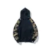 Mens Camouflage Hoodie Womens Fashion Hoodies Casual Hooded Fleece Sweatshirt Man Hip Hop Sharks Jacket Woman Sweatshirts 13 Styles M-3XL