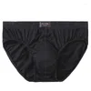 Sous-vêtements VDOGRIR M-5XL Sexy Slips pour hommes sans couture tongs coton taille basse sous-vêtements hommes Lingerie confortable Femme hommes pantalons