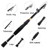 Sougayilang Tragbare Teleskop Angelruten 18M 24M Carbon Faser Ultraleicht Spinning Casting Angelrute Lure Fishing Tackle 240127